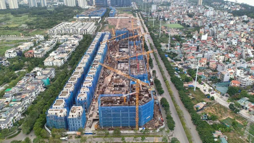 Hình ảnh thực tế dự án Noble Crystal Tay Ho