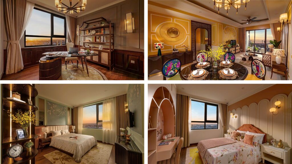 Căn hộ mẫu Hanoi Melody Residences