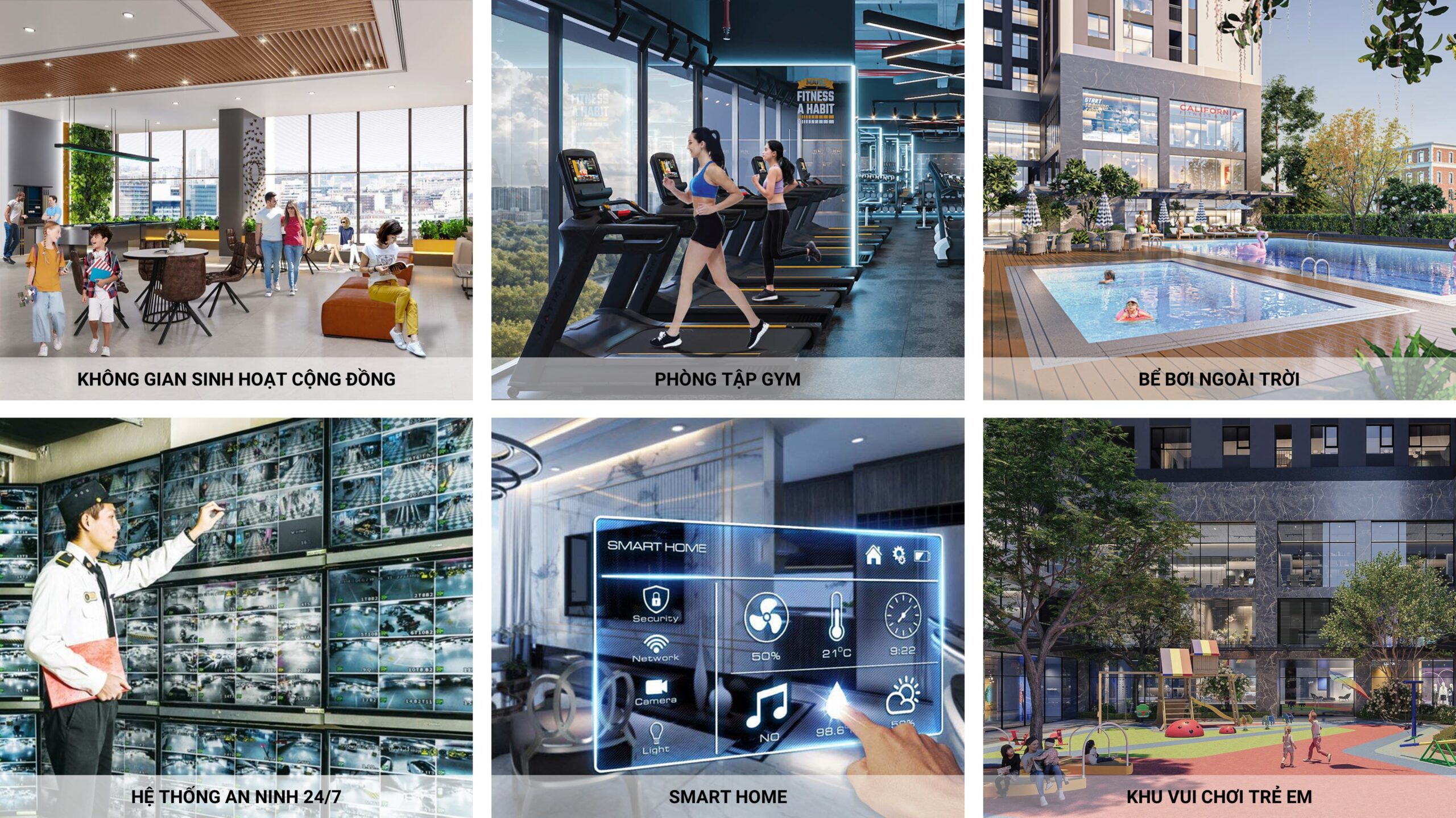 Tiện ích chung cư BlueGem Tower